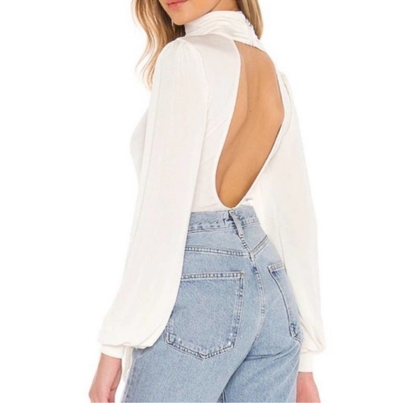 612 NWT Free People X REVOLVE Bring It Back Bodysuit - Picture 3 of 9
